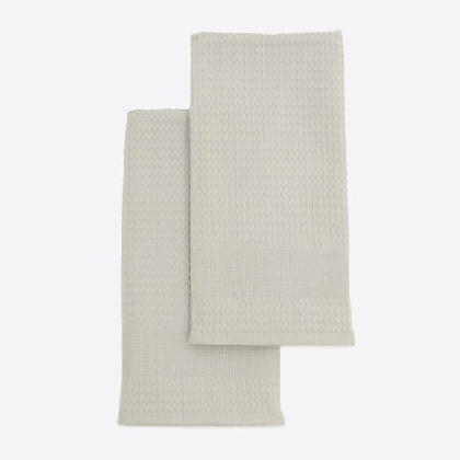 Set 2 Paños cocina Nido Abeja - Waffle | Ropa para el hogar