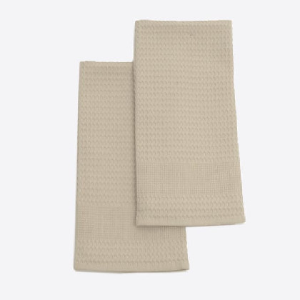 Set 2 Paños cocina Nido Abeja - Waffle | Ropa para el hogar
