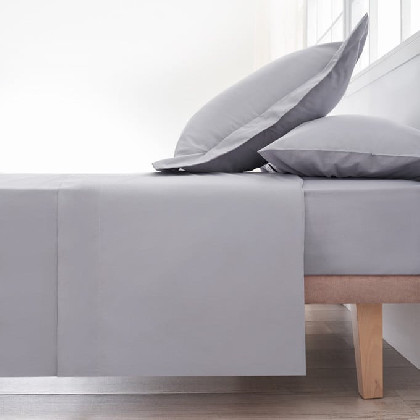 Sábana Encimera Algodón - Basic Gris | Ropa para el hogar
