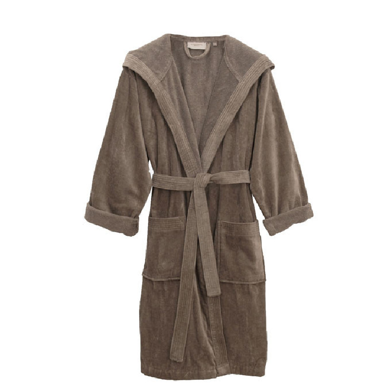 Albornoz Terciopelo - Basic LM Taupe | Ropa para el hogar
