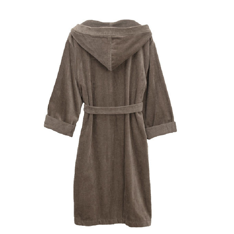 Albornoz Terciopelo - Basic LM Taupe | Ropa para el hogar