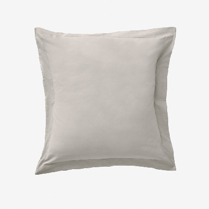 Funda de Cojín 100% Algodón - Basic perla